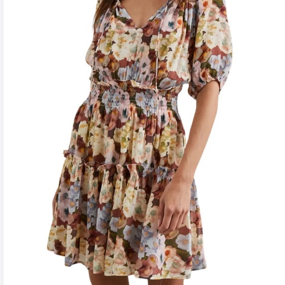 Rails - Fiorella Painted Floral Dress - Picture 1 of 3